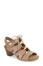 Women's Josef Seibel Ruth 29 Lace-up Sandal -5.5us / 36eu - Beige