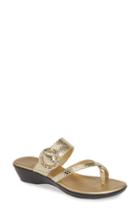 Women's Athena Alexander Stamper Slide Sandal M - Metallic