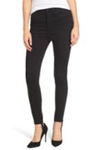 Women's Afrm Luma High Waist Skinny Stirrup Jeans - Black