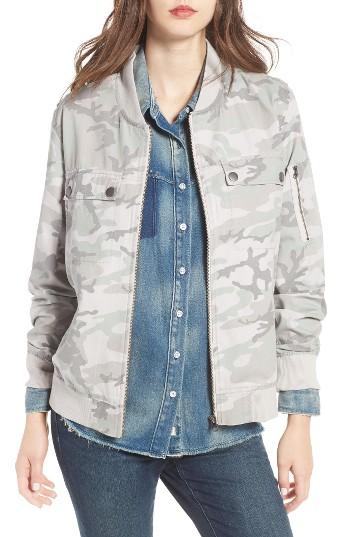 Women's Treasure & Bond Camo Bomber Jacket