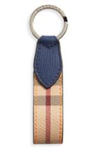 Men's Burberry Haymarket Check Key Chain