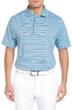 Men's Bobby Jones Xh20 Cero Stripe Stretch Golf Polo