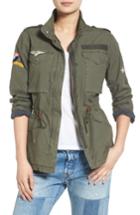 Women's Levi's Patched Utility Jacket - Green