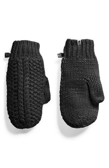 Women's The North Face Minna Mittens - Black