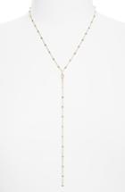 Women's Dogeared Crystal Y-necklace