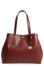 Lodis Business Chic Louisa Rfid-protected Leather Tote - Red