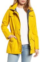 Women's Barbour Trevose Hooded Jacket Us / 14 Uk - Yellow