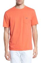 Men's Southern Tide Skipjack Logo Fit T-shirt, Size Medium - Orange