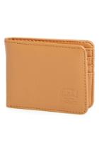 Men's Herschel Supply Co. 'hank' Leather Bifold Wallet - Beige
