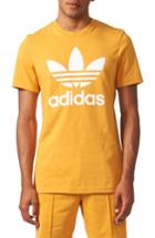 Men's Adidas Originals Trefoil Graphic T-shirt - Yellow