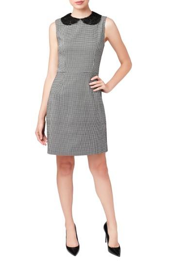 Women's Betsey Johnson Lace Collar Shift Dress