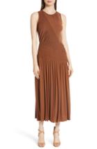 Women's Grey Jason Wu Smocked Jersey Dress