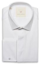 Men's Strong Suit By Ilaria Urbinati Slim Fit Tuxedo Shirt .5r - White