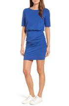 Women's Michael Stars Ruched Body-con Dress - Blue