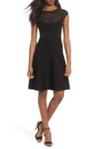 Women's French Connection Rose Fit & Flare Dress - Black