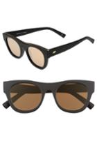 Women's Le Specs Arcadia 49mm Sunglasses - Matte Black