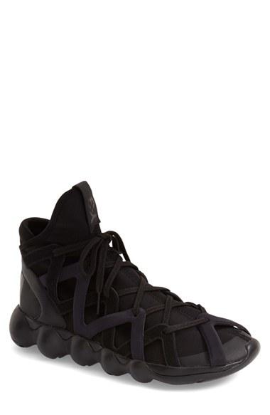 Men's Y-3 'kyujo High' Sneaker .5 M - Black