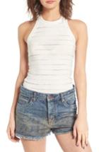 Women's Lush Racerback Tank - Ivory