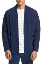 Men's Native Youth Marine Kimono Jacket - Blue