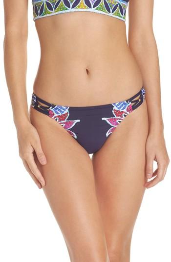 Women's Trina Turk Lotus Bikini Bottoms - Blue