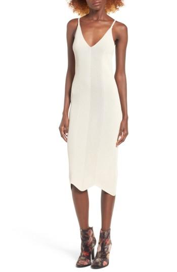 Women's Leith Sweater Knit Slipdress, Size - Beige