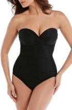 Women's Miraclesuit Rock Solid Madrid One-piece Swimsuit - Black