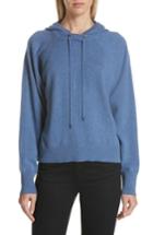 Women's Nordstrom Signature Cashmere-blend Hoodie Sweatshirt - Blue
