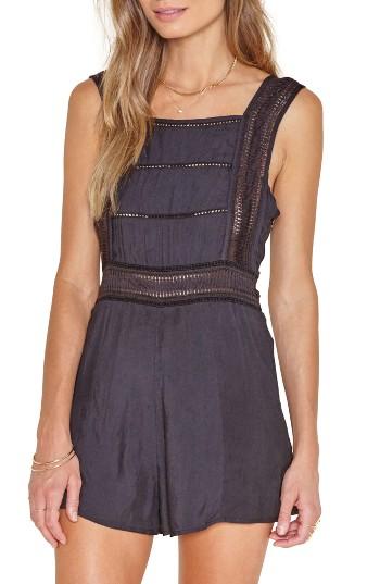 Women's Amuse Society Sarafina Romper - Black