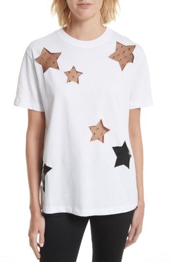 Women's Red Valentino Stars Tee