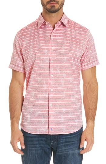 Men's Robert Graham Machado Classic Fit Sport Shirt - Purple