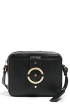 Sole Society Faux Leather Camera Crossbody Bag -