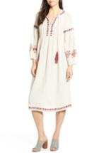 Women's Velvet By Graham & Spencer Embroidered Dress - Ivory