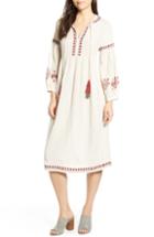 Women's Velvet By Graham & Spencer Embroidered Dress - Ivory