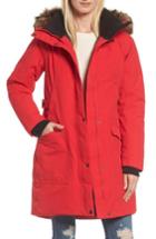 Women's The North Face Outer Boroughs Waterproof 550-fill Power Down Parka With Faux Fur Trim