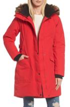 Women's The North Face Outer Boroughs Waterproof 550-fill Power Down Parka With Faux Fur Trim