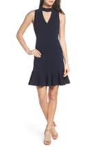 Women's Chelsea28 Choker Flounce Dress - Blue