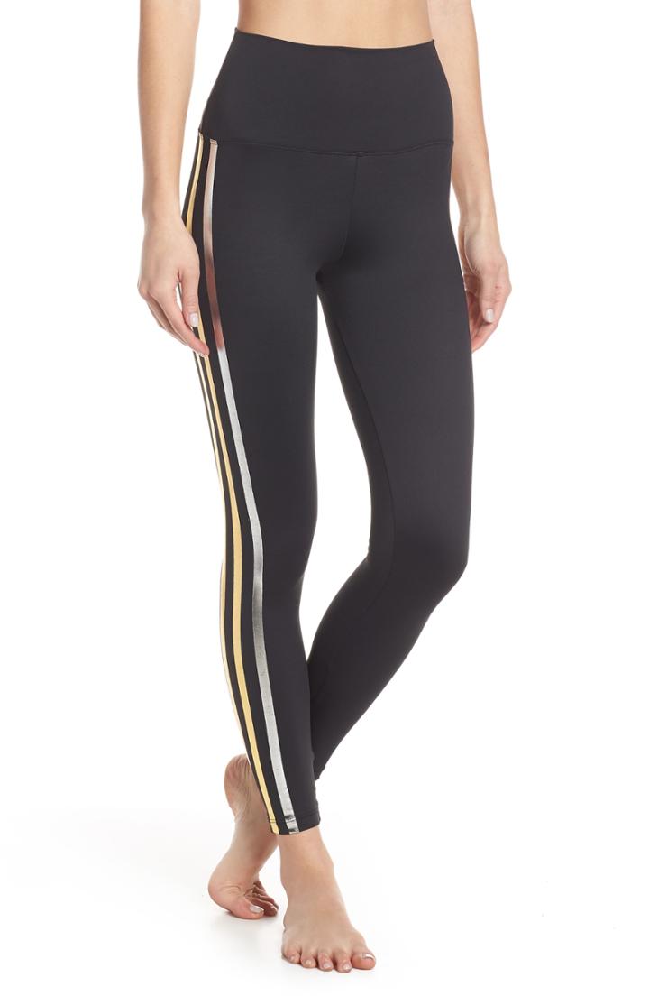 Women's Beach Riot Jade Leggings - Metallic