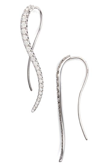Women's Kwiat Diamond Vine Earrings