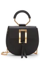 Louise Et Cie Fleur Leather Bracelet Bag - Black