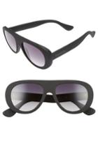 Women's Havaianas Rio 54mm Gradient Lenses Aviator Sunglasses - Black
