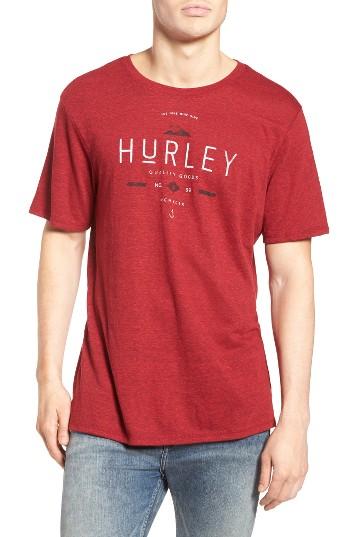 Men's Hurley The Goods Graphic T-shirt - Red