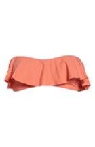 Women's L Space Lynn Ruffle Bikini Top - Orange