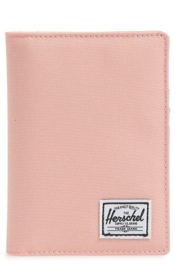 Herschel Supply Co. Raynor Rfid Passport Holder - Pink