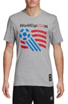 Men's Adidas Originals World Cup '94 Logo T-shirt - Grey