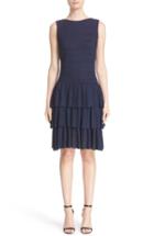 Women's St. John Collection Embossed Island Knit Dress
