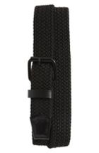 Men's Saturdays Nyc Shane Woven Belt, Size - Vegetable Tan
