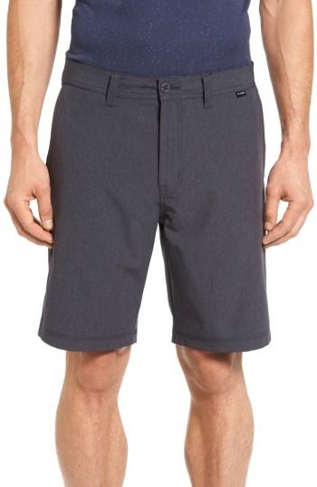 Men's Travis Mathew Palladium Hybrid Shorts - Black