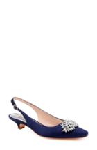 Women's Badgley Mischka Page Slingback Pump M - Blue