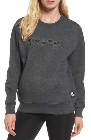 Women's Ivy Park Silicone Logo Sweatshirt - Grey
