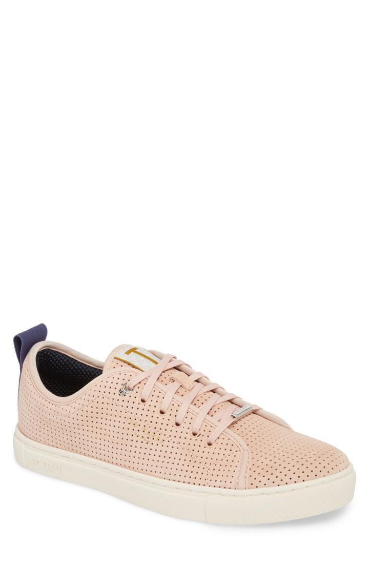 Men's Ted Baker London Kaliix Perforated Low Top Sneaker